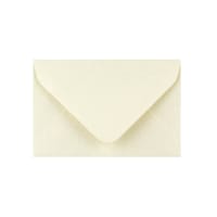 2.44 x 3.7 " Ivory Hammer Wallet Gummed Plain 91lb Envelopes